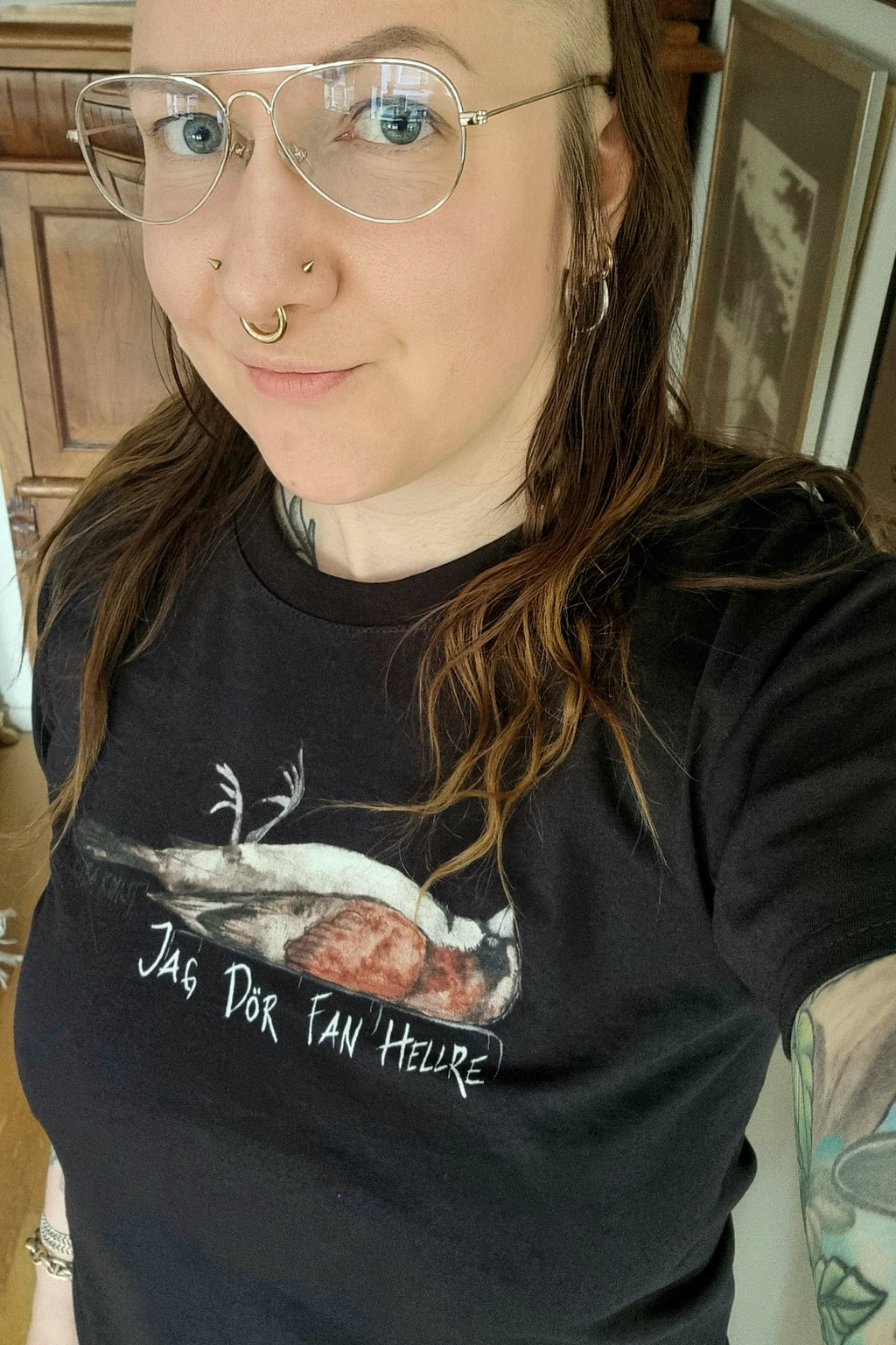 Jag Dör Fan Hellre T-shirt