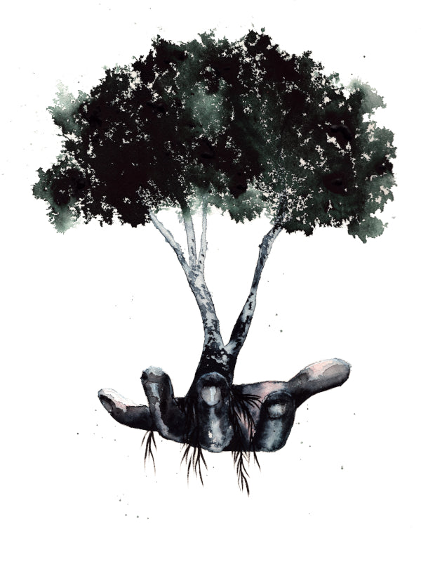 I Dina Händer Fine Art Print