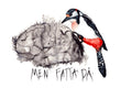 Men Fatta Då Fine Art Print