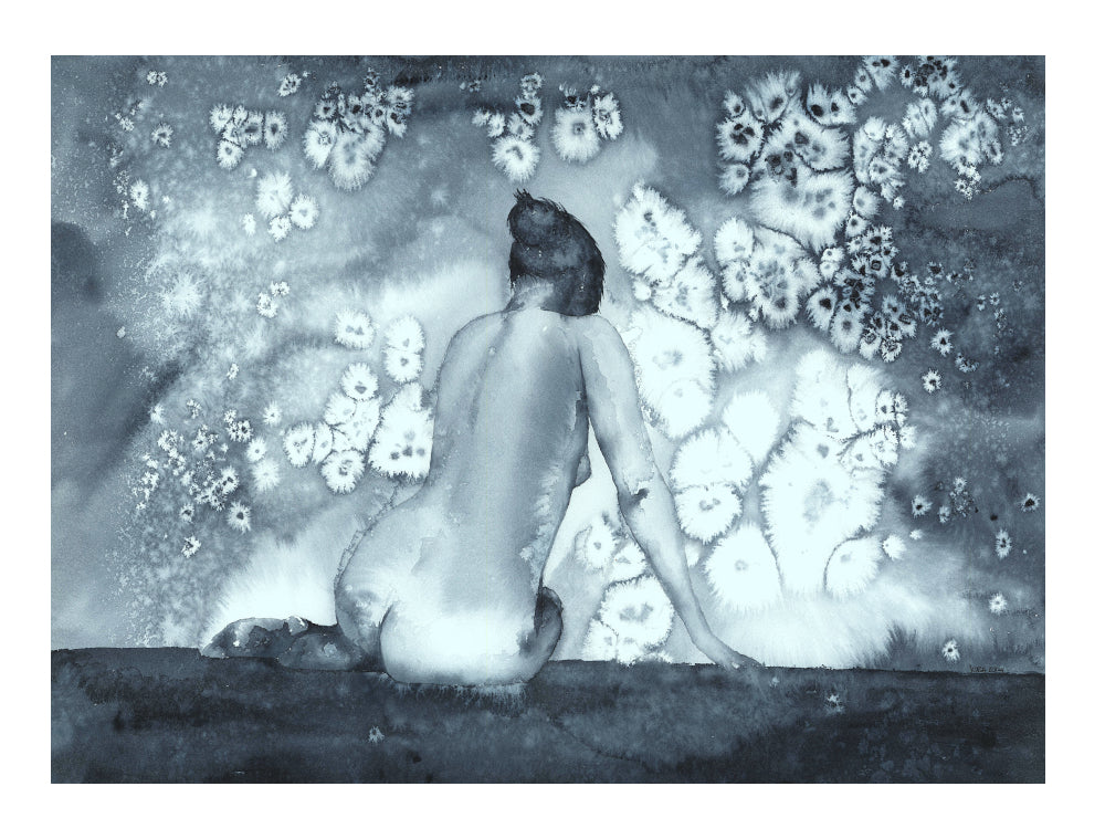 Kvinnan Fine Art Print