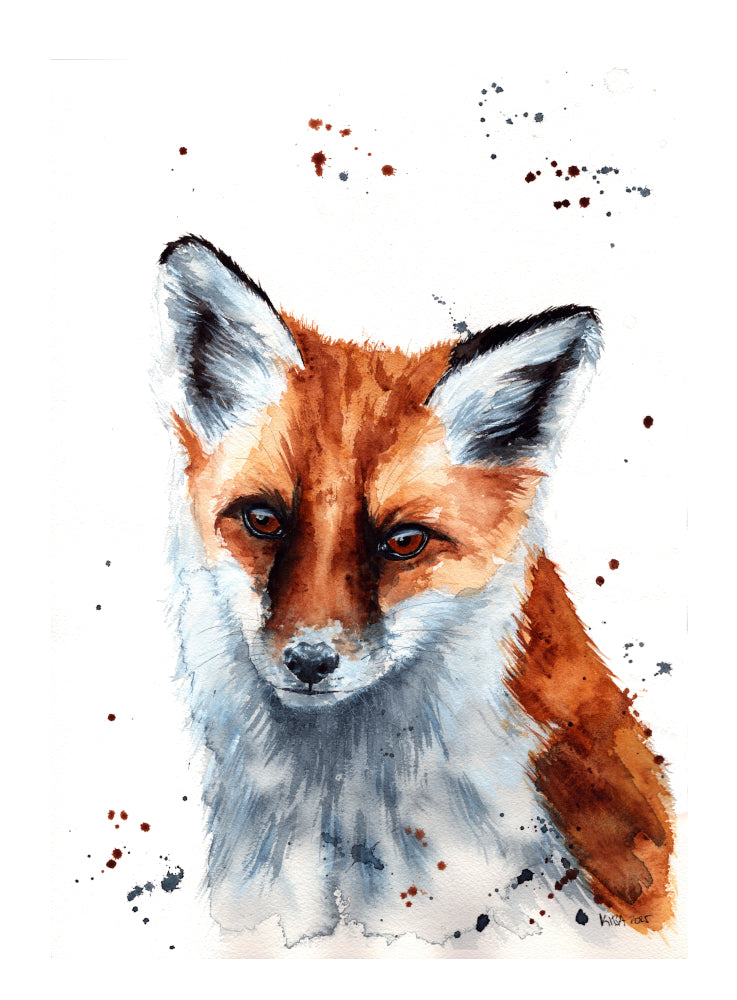 Rävunge Fine Art Print