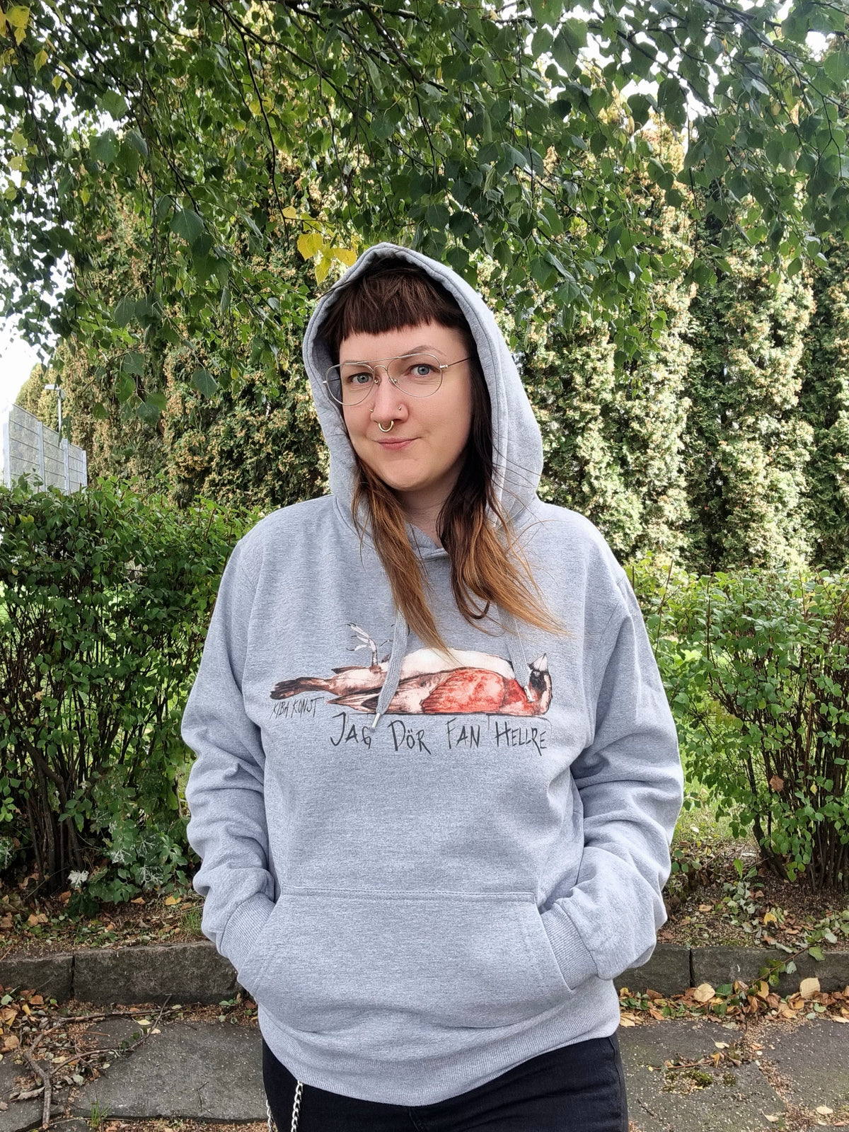 Jag Dör Fan Hellre Hoodie